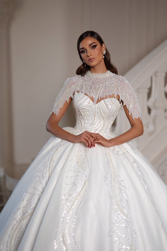 qendresa dresses Bridal She looked exactly how every